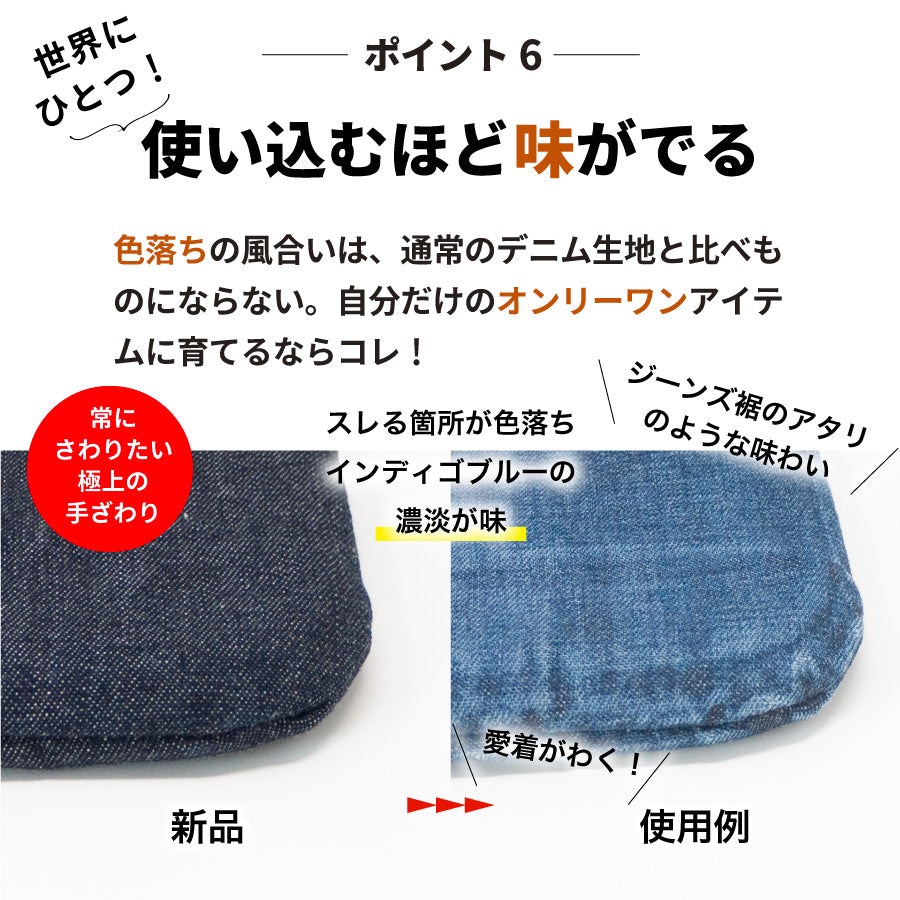 サコッシュ 日本が誇るデニム ショルダーバッグ ミニショルダーバッグ メンズ 大人 レディース