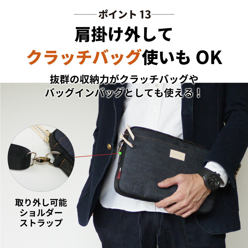 ショルダーバッグ 日本が誇るデニム ミニショルダーバッグ 斜めがけ バッグ