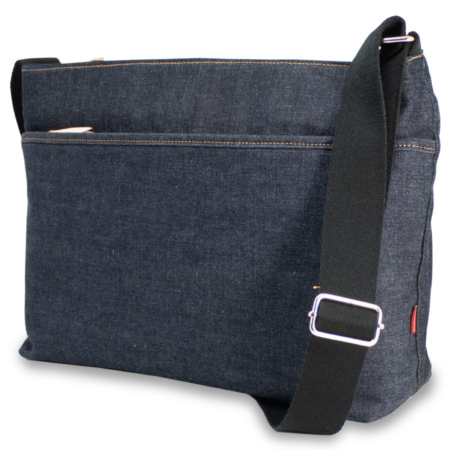 ショルダーバッグ 日本が誇るデニム レディース 軽量 A4 斜めがけ