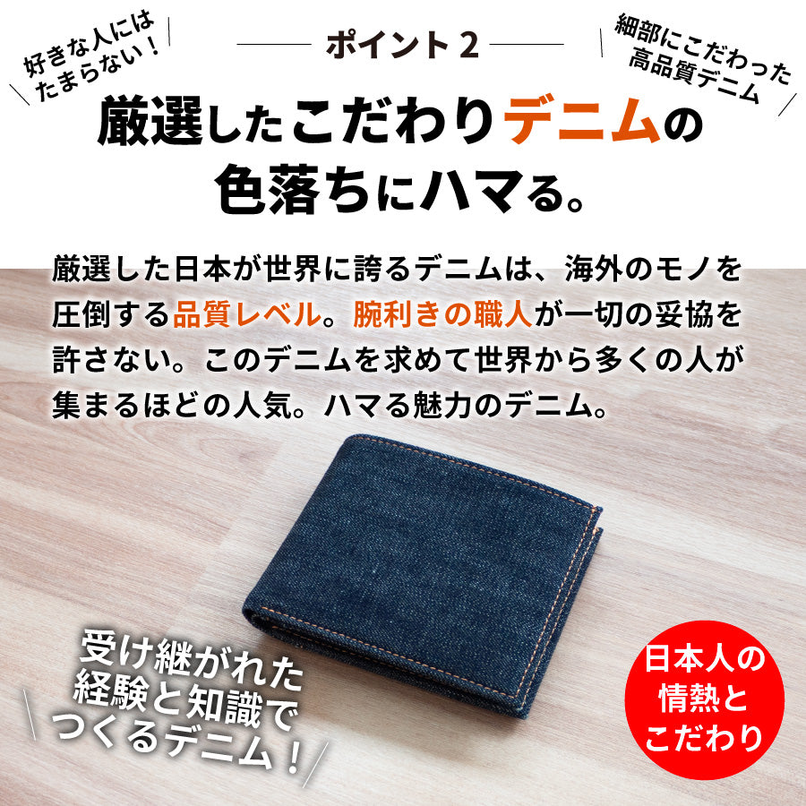 財布 メンズ 二つ折り レディース 札 小銭 box型 ボックス型 使いやすい スリム