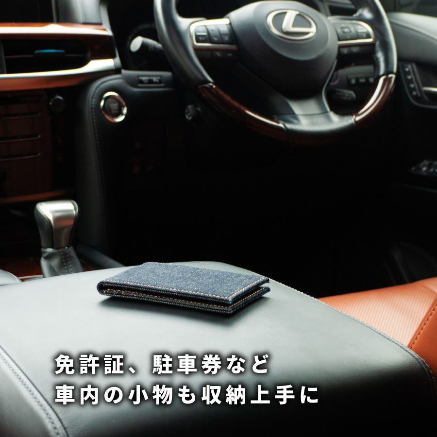 カードケース 薄型 レディース メンズ スリム パスケース 定期入れ 二つ折り 免許証ケース